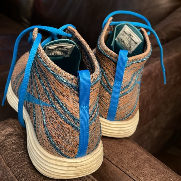 Nike, Lunar Flyknit Chukkas, men’s 9.5 US, 43 EU. Worn 2X’s. So close to new! - Picture 8 of 8